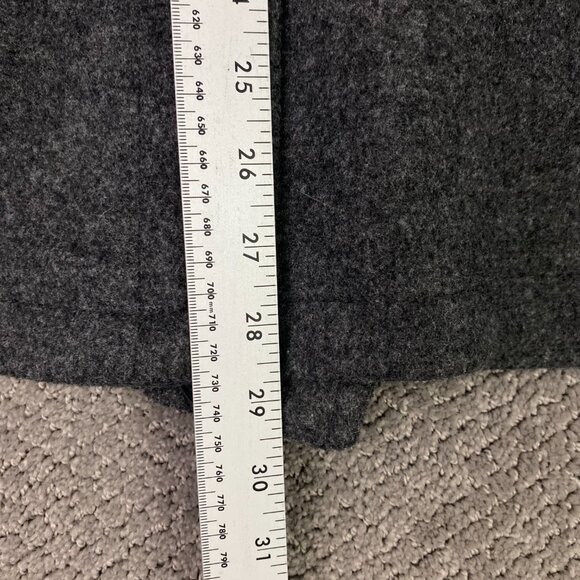 Old Navy Pea Coat Men's Medium Gray Wool Blend Military Coat Jacket Peacoat - Picture 14 of 14